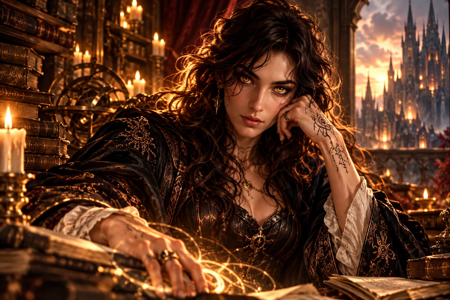 Mira Ostwind mit dunklen Locken